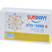 ספוגי פלא לייף סאנדיי 6 יחידות
