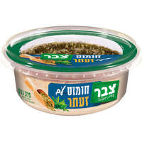 חומוס עם זעתר סלטי צבר 375 גרם