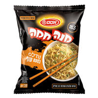 נודלס בטעם עוף בשקית מנה חמה 70 גרם