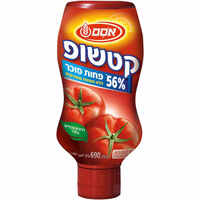 קטשופ 56% פחות סוכר אסם 690 גרם