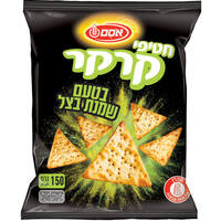 חטיפי קרקר בטעם שמנת בצל אסם 150 גרם