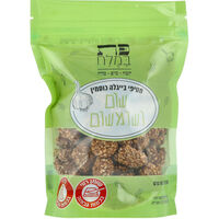 חטיפי בייגלה כוסמין שום ושומשום פת במלח 150 גרם