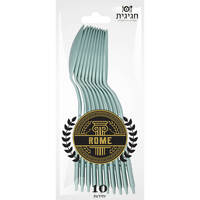 כפיות חד פעמיות מנטה רומא חגיגית 10 יחידות