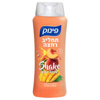 תחליב רחצה בניחוח שייק מנגו אפרסק ושקדים פינוק 700 מ