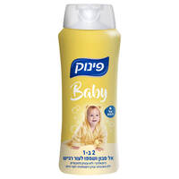 אל סבון ושמפו לעור רגיש 2ב-1 בייבי פינוק 700 מ