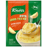 פירה עם בצל מטוגן להכנה מהירה קנור 120 גרם