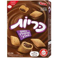 דגני בוקר כריות במילוי קרם בטעם שוקולד פאדג' תלמה 348 גרם