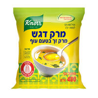 מרק דגש זך בטעם עוף פרווה בשקית קנור 480 גרם