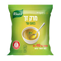 מרק זך בטעם עוף קנור 410 גרם