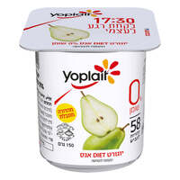 יוגורט דיאט אגס 0% יופלה 150 גרם