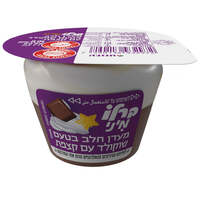 מעדן חלב מיני בטעם שוקולד עם קצפת קרלו 77 גרם