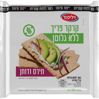 קרקר פריך תירס ודוחן ללא גלוטן וילי פוד 100 גרם