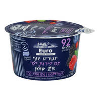 יוגורט יווני 2% בטעם פירות יער וילי פוד 150 גרם