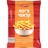 צ'יפס קפוא קלאסי וילי פוד 2.5 קילו