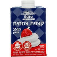 קצפת צמחית 24% פרווה וילי פוד 500 מ