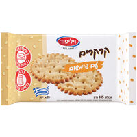 קרקרים עם שומשום וילי פוד 105 גרם