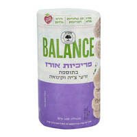 פריכיות אורז מלא בתוספת צ'יה וקינואה באלאנס שקדיה 100 גרם