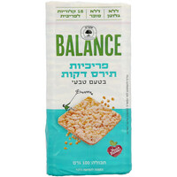 פריכיות תירס דקות בטעם טבעי באלאנס שקדיה 100 גרם