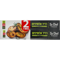 רדיד אלומיניום צר 14 מיקרון סו שף 2 * 7.5 מטר