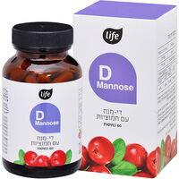 די-מנוז עם חמוציות לייף 60 כמוסות
