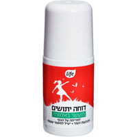 דוחה יתושים רול און עם אלוורה לייף 50 מ
