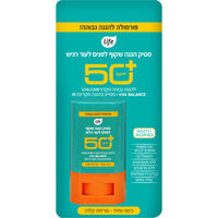 סטיק הגנה לפנים מקרינת השמש אס פי אף +50 לייף יחידה