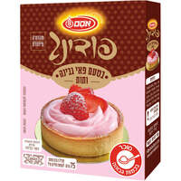 פודינג בטעם פאי גבינה ותות אסם 75 גרם