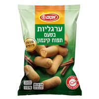 ערגליות עוגיות ממולאות במילוי בטעם תפוח קינמון אסם 270 גרם