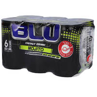 משקה אנרגיה מוחיטו בלו משקאות ישראל 6 * 250 מ