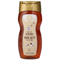 דבש טהור בבקבוק לחיץ קרפור קלאסיק 400 גרם