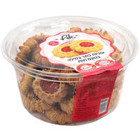 עוגיות כתר במילוי בטעם תות א.ד.ל. 500 גרם