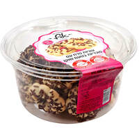 עוגיות פרח עם סוכריות טעם שוקו אדל 450 גרם