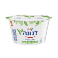 מעדן ביו סויה 2.6% בתוספת חיידק פרוביוטי סידן וויטמינים דנונה 150 גרם