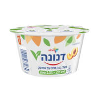 מעדן ביו סויה 2.3% עם אפרסק בתוספת חיידק פרוביוטי סידן וויטמינים דנונה 150 גרם