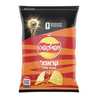 חטיף תפוחי אדמה צ'יפס בטעם טבעי פיפה קראנצ' תפוצ'יפס 200 גרם