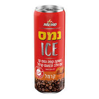 משקה קפה נמס קר עם חלב ובטעם קרמל אייס עלית 250 מ