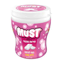 גומי לעיסה ללא סוכר בטעם פירות מנטה מאסט 66 גרם