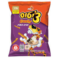 צ'יטוס קראנצ' חטיף תירס בטעם גבינה וכמהין עלית 65 גרם