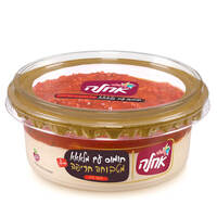 חומוס עם מלא מטבוחה חריפה אחלה 400 גרם