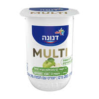 יוגורט עם תפוח 3% דל לקטוז מולטי דנונה 200 גרם