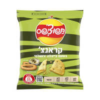 חטיף תפוחי אדמה צ'יפס בטעם בייגלה ירושלמי תפוצ'יפס קראנצ' 50 גרם