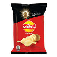 חטיף תפוחי אדמה צ'יפס בטעם טבעי תפוצ'יפס עלית 200 גרם