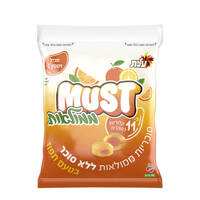 סוכריות מאסט ממולאות בטעם תפוס ללא סוכר עלית 80 גרם