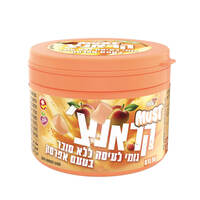 גומי לעיסה ללא סוכר בטעם אפרסק קראנצ' מאסט 58 גרם