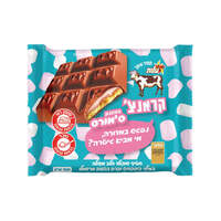 חטיף שוקולד חלב פרה במילוי ביסקוויט וקרם בטעם מרשמלו עלית 100 גרם