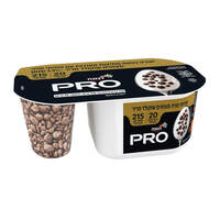 יוגורט פרו 20 גרם חלבון עם פתיתי סויה בציפוי שוקולד מריר דנונה 178 גרם