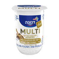 יוגורט מולטי 3.4% דל לקטוז עם שיבולת שועל פשתן וצ'יה דנונה 200 גרם