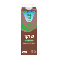 משקה סויה בטעם שוקו יטבתה 1 ליטר
