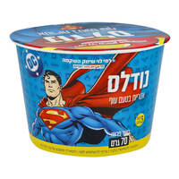 נודלס אטריות בטעם עוף סופרמן רמי לוי 70 גרם
