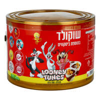 ממרח בטעם שוקולד בתוספת ביסקוויט לוני טונס רמי לוי 500 גרם